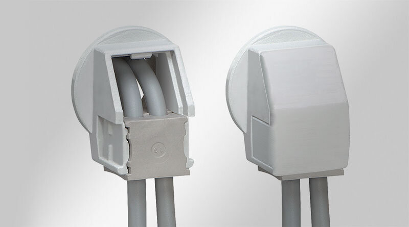 KVT-W90 | Dzielony k?towy 90 ° d?awik kablowy